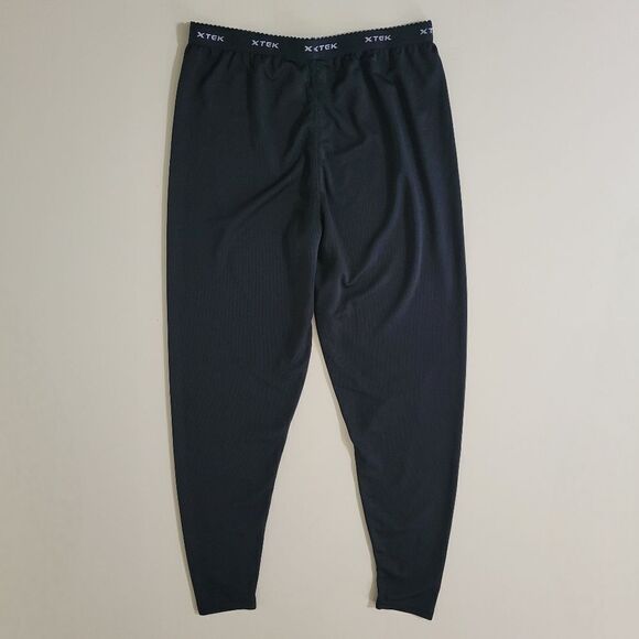 XTEK Women's Black Performance Long Sleeve Base Layer Long Underwear Pant - Picture 7 of 8